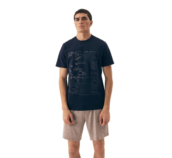 Pánske pyžamo 42598 Surf blue - HENDERSON