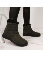 sněhové boty na zip NEWS W khaki model 17606242 - Inny