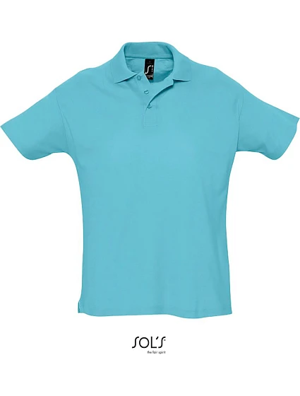 SOL'S Summer II Piqué polo 25.1342 atoll blue SOL'S Summer II Piqué polo 25.1342 atoll blue