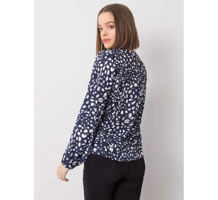 Blúzka DHJ BZ 12283 1.93P tmavo modrá