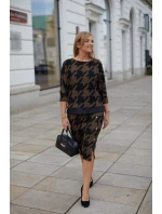 Dámska súprava M377 hnedá a čierna - La Aurora Dámska súprava M377 hnedá a čierna - La Aurora