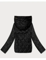 pikowana kurtka damska Goodlookin czarna model 22004206 - S'WEST