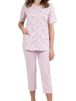 Dámske pyžamo 694 ružové plus - REGINA