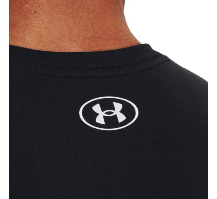 Tričko Under Armour Camo Chest Stripe SS M 1376830 001 muži Tričko Under Armour Camo Chest Stripe SS M 1376830 001 muži