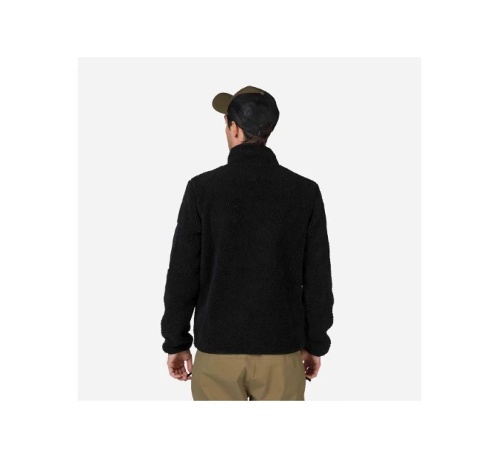 Rossignol Fleecová mikina Anorak black