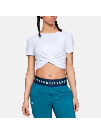 Dámské tréninkové tričko Lightweight Lux Crop W model 15939873 - Under Armour Dámské tréninkové tričko Lightweight Lux Crop W model 15939873 - Under Armour