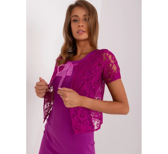 Šaty LK SK 509284 2.03X fialová