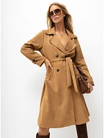 Kabát MI PL A515116.84 v farbe camel Kabát MI PL A515116.84 v farbe camel