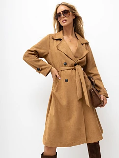 Kabát MI PL A515116.84 v farbe camel