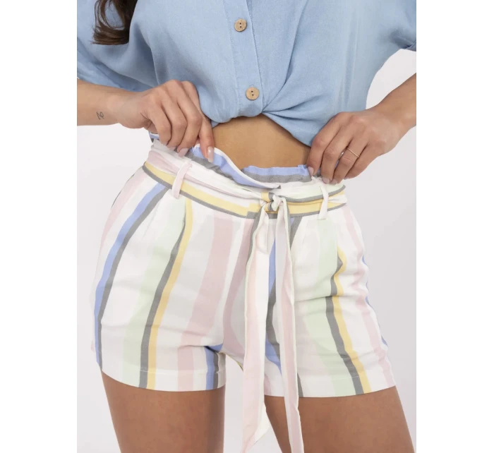 Šortky RO SN 2514.34P biela a modrá