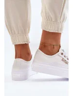 Dámské Tenisky na platformě Lee Cooper Bílé Dámské Tenisky na platformě Lee Cooper Bílé