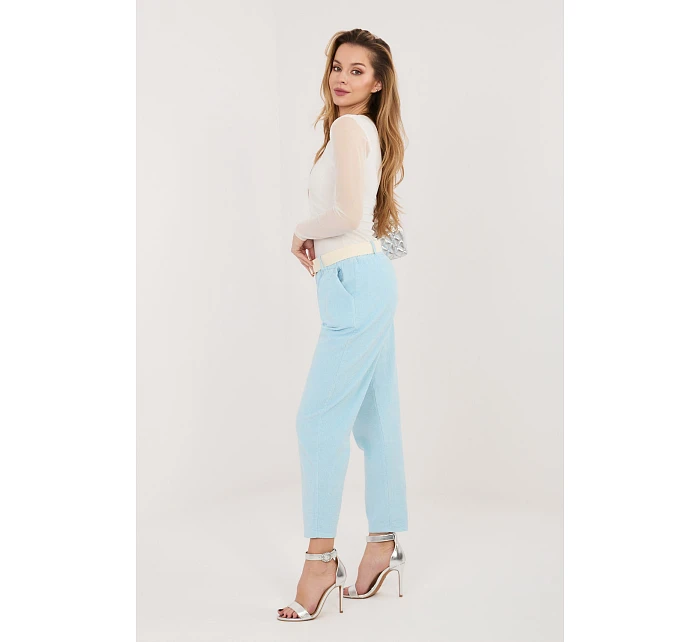 Šnúrové nohavice model 226482 Taliansko Moda