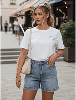 Tshirt damski biały model 22173025 - FashionStreet