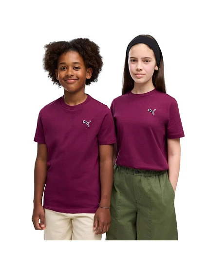 Detské tričko Puma Cls Badge Cat Tee, fialové, 694700, veľkosť 41 Detské tričko Puma Cls Badge Cat Tee, fialové, 694700, veľkosť 41