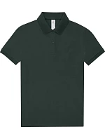 B&C My Polo 210 /women Dámske polo tričko z hrubej bavlny 01.W463 dark forest B&C My Polo 210 /women Dámske polo tričko z hrubej bavlny 01.W463 dark forest