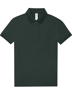 B&C My Polo 210 /women Dámske polo tričko z hrubej bavlny 01.W463 dark forest