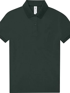 B&C My Polo 210 /women Dámske polo tričko z hrubej bavlny 01.W463 dark forest