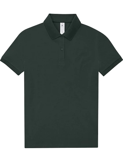 B&C My Polo 210 /women Dámske polo tričko z hrubej bavlny 01.W463 dark forest B&C My Polo 210 /women Dámske polo tričko z hrubej bavlny 01.W463 dark forest