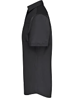 JN Popelínová business košile s krátkým rukávem 02.0 black model 22487631 - Daiber