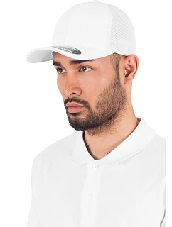 6 panelová síťovaná kšiltovka white model 22537124 - Flexfit