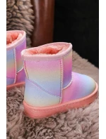 Dziecięce Ocieplane Botki Śniegowce Multikolor Gooby