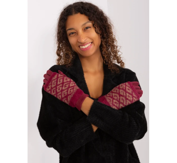 Rukavice AT RK 2310.91 bordová