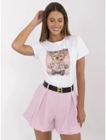 NM TS Tričko NG25285.74P bielo-ružové