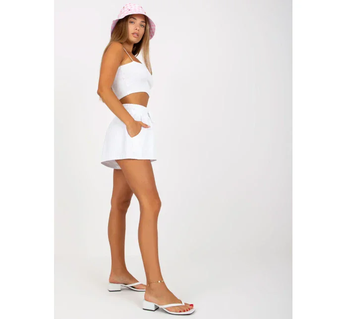 RV šortky SN model 17507233 bílá - FPrice RV šortky SN model 17507233 bílá - FPrice