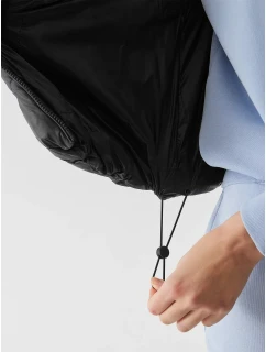 Dámská péřová vesta s výplní ze model 20437789 peří černá - 4F