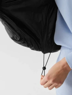 Dámská péřová vesta s výplní ze model 20437789 peří  černá - 4F