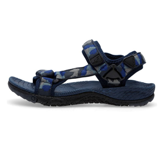 Detské junior sandále HJL22-JSAM001 Modrá s čiernou - 4F