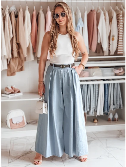 FLOWES modrá pruhovaná sukňa - nohavice FashionStreet UY2587 FLOWES modrá pruhovaná sukňa - nohavice FashionStreet UY2587