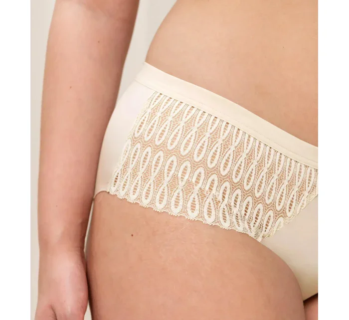 Dámské kalhotky Aura Spotlight Maxi krémové - Triumph