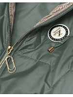 Tenký rukáv s kontrastným lemovaním Goodlookin Khaki (B8583-11) Tenký rukáv s kontrastným lemovaním Goodlookin Khaki (B8583-11)