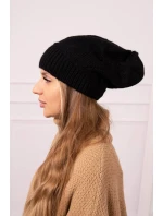 Dámska čiapka Ingrid K371 čierna Dámska čiapka Ingrid K371 čierna