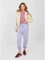 Tepláky CLM DR 1107.98 svetlo fialové