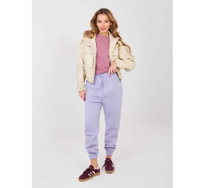 Tepláky CLM DR 1107.98 svetlo fialové