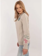 Bluza model 20686503 beżowy - FPrice Bluza model 20686503 beżowy - FPrice