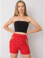 Šortky DHJ SN 13260.38P červená