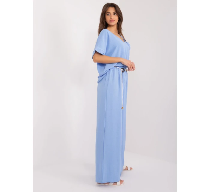 Spodnie DHJ SP model 19760094 jasny niebieski - FPrice Spodnie DHJ SP model 19760094 jasny niebieski - FPrice