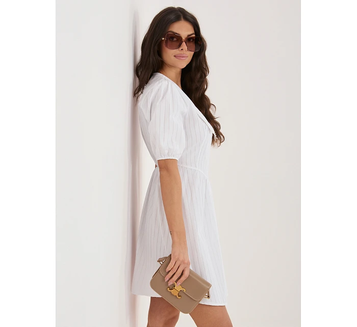 Sukienka MI SK model 22109738 biały - FPrice Sukienka MI SK model 22109738 biały - FPrice