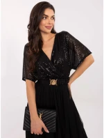 Sukienka MI SK model 21724659 czarny - FPrice Sukienka MI SK model 21724659 czarny - FPrice