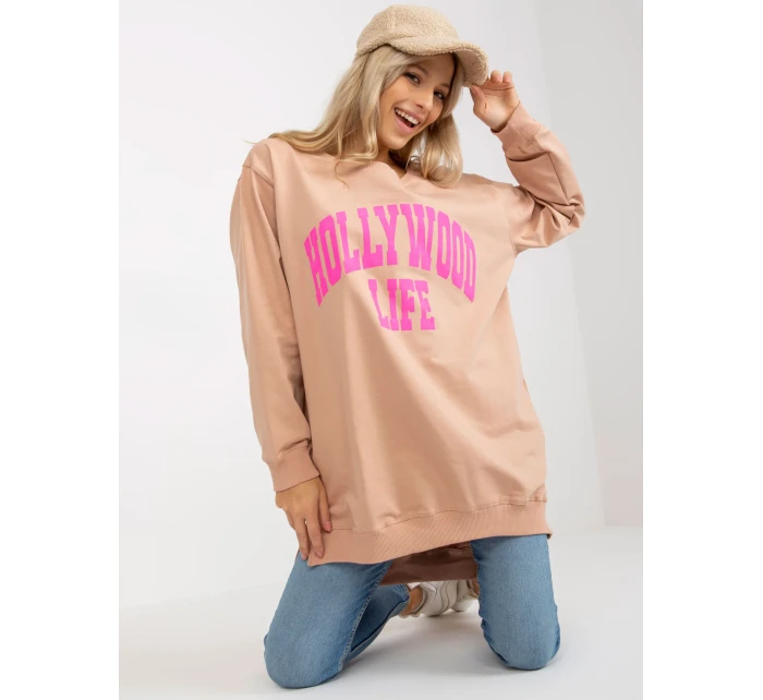 Blúzka VI BL 3102.01P béžová a ružová Blúzka VI BL 3102.01P béžová a ružová