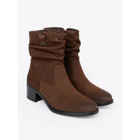 Moderné členkové topánky dámske hnedé Obcas