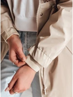Dámska prechodná bunda parka FERIPARKA tmavo béžová FashionStreet TY4876