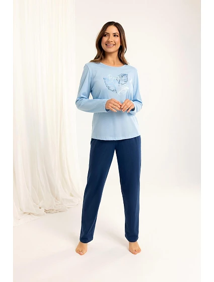 Pyžamo Regina 705 long/r M-XL Z25/26 dámské