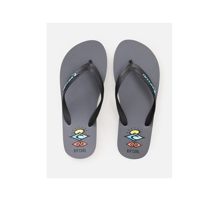 RIP CURL Icons Žabky s otvorenou špičkou sivé RIP CURL Icons Žabky s otvorenou špičkou sivé