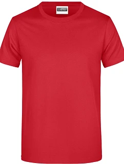 JN Pánské těžké tričko 02.0 red model 22434862 - Daiber
