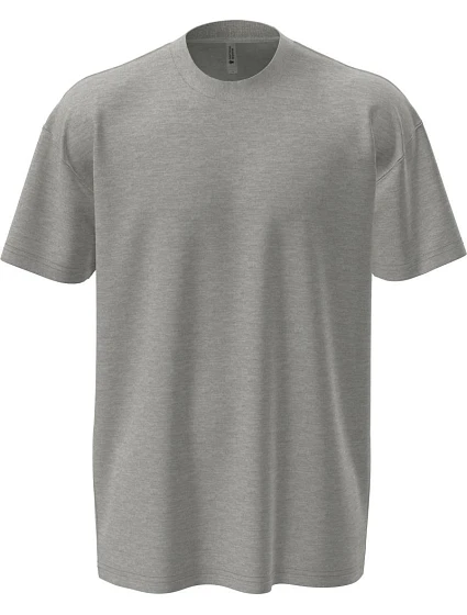 Next Level Apparel N 7200 Unisexové tričko oversize z hrubej bavlny 08.7200 melírovaná šedá Next Level Apparel N 7200 Unisexové tričko oversize z hrubej bavlny 08.7200 melírovaná šedá