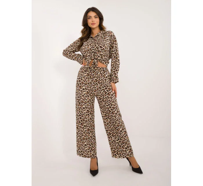 Komplet DHJ KMPL  czarno beżowy model 20493478 - FPrice